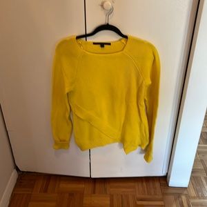 Beautiful yellow sweater great for spring and summer